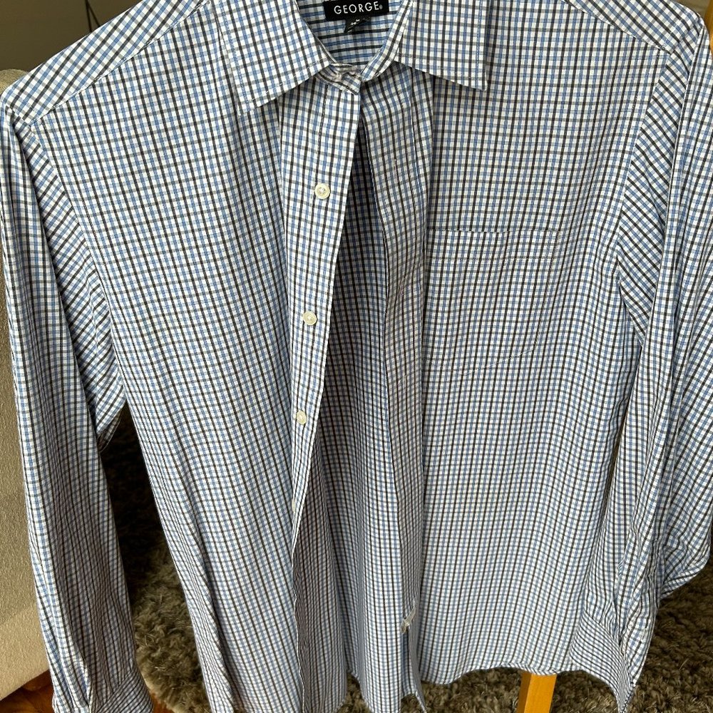 George Long Sleeve Mens Dress Shirt